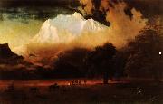 Albert Bierstadt Mount Adams, Washington oil painting reproduction